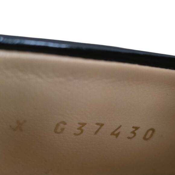 Chanel 2022 Patent Leather CC Logo Loafers Black IT 36 US 5–5.5 - Picture 6 of 16